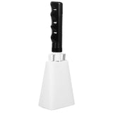 Ergonomic Metal Cowbell with Handle Clear Sound for Home and Performance V1369-AZ3-W-18158