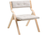 Wooden Folding Chairs with Cushion, Set of 2, Portable Foldable Cushion Chair with Wooden Frame, V952-MZHZZZDYXDFBPPPME001V0