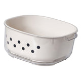 Kitchen Colanders Bowl Set Large Capacity Multipurpose Double Layer Fruit Washing Drain Basket for V1294-YM0901-3117240145611