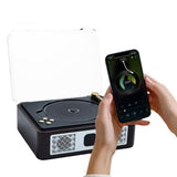 Retro CD Player with Speakers - Portable Bluetooth Music Player for Home Use V1263-JX-6960