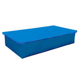 Heavy-Duty Blue Rectangular Pool Water Resistant PE Swimming Pool Portable Protective V1294-YM0901-H39263-13FT