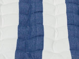 J Elliot Home Set of 2 Outdoor 100% Cotton Chair Pads 40 x 40 cm Striped Blue V442-IDC-CHAIRPAD-SETOF2COTTONSTRIPE-BLUE-SQ