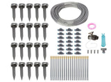 Garden Watering Misting System 82FT 4/7 PVC Hose Drip Irrigation Sprinkler Kit with Quick Connectors V1294-YM0901-3111250018511