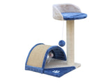 YES4PETS 50 cm Cat Scratching Post Tree Scratching Pole Climbing Post-Blue V278-CT50-BLUE