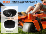 Lawn Mower Tires with Rim, 11x4-7" Tubeless Tractor Tires, 2-Pack Tire and Wheel Assemby, Flat-free V952-GCJLZ11X45SXTCAWDV0
