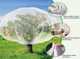 Fruit Tree Netting Cover with Zipper - Plastic Mesh Bird and Insect Protection for V888-ELOSUNG57028-8