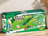 3-in-1 Kids Golf Putting & Tossing Game Set for Indoor/Outdoor Family Fun Includes Stainless Steel V1341-ZY-SA5HBJHP-A