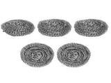 20Pcs Stainless Steel Scrubber Steel Wire Ball Dish Bowl Pot Scouring Brush Kitchen Cleaning Tool V1294-YM0718-3118200270611
