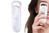 Heated Eyelash Curler Portable Electric Lash Curler Natural Curls-White V1263-JX-7482