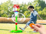 Glow Burst Bubble Fountain Magic Jet Bubble Machine, Automatic Bubble Machine with Lights & Music, V1369-AZ3-W-13533