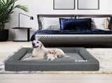 PaWz Memory Foam Pet Bed Calming Dog XXL XX-Large PT1183-XXL-GY_NZ