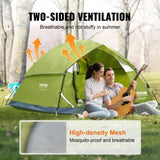 Camping Tent, 7 x 7 x 4 ft Fit for 6 Person, Waterproof Lightweight Backpacking Tent, Easy Setup, V952-LYZPBLXWDLNJBUREMV0