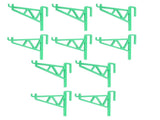 10pcs Beekeeping Bracket Rack Plastic Beehive Frame Holder Stand Beekeeping Equipment Beekeeping V1294-YM0901-3111250073211
