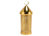 Gold Wind Lamp Handmade Retro Hollow Wind Lamp Iron Lantern for Wedding Party Decoration L V1294-YM0901-3115250011713