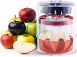 5.12-Inch Apple Slicer - 8 Slices, Ultra-Safe & Heavy-Duty Stainless Steel Extra Large Apple Cutter, V1258-DP02-F-730