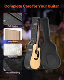Acoustic Guitar Hard Case 1100 mm With Lock Key And for Acoustic Guitar V952-HLXJTYHHLXJHXE9DEV0
