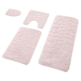 Tyidzon Bathroom Rugs Sets 4 Piece with Toilet Lid Cover, Non-Slip Absorbentb Rugs and Mats for V1189-LWWAL-20260325-00827