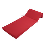 Chaise Lounge 55x183x7.5cm Polyester Thick PP Cotton Padding Comfortable Lounge Chair V1294-YM0901-3116250004211