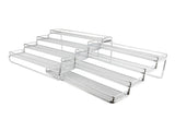 4 Tier Seasoning Rack Organizer Iron Wire Expandable Seasoning Organizer Kitchen Counter Shelves V1294-YM0901-3118240273611