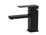 WELS Classic Square Matt Black Basin Mixer Vanity Laundry Sink Faucet Tap Outlet V1233-KSQ101B