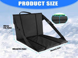 Foldable Stadium Seat Cushion with Adjustable Shoulder Strap Waterproofs Designs for Outdoor Camping V1370-AZ4-12804