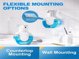 15oz 420ml Toucess Foaming Soap Dispenser Wall Mount 4 Levels Adjustable V1263-JX-7988