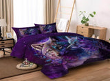 Wolf Isadora Serenity Quilt / Doona / Duvet Cover set V745-AQ044127Q3