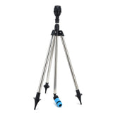 360Degree Rotating Sprinkler Automatic Watering Sprinkler with Tripod for Garden Irrigation V1294-YM0710-3111210239211