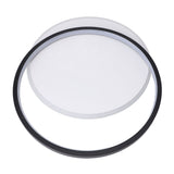 Modern LED Ceiling Light Dimmable Round Flush Mount Lighting Fixture Ceiling Lamp with Remote V1294-YM0901-3119240065512