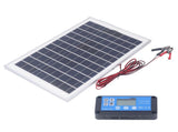Solar Panel Kit 50W 18V with MPPT Waterproof Charge Controller 3meter Battery Clamp for Outdoor RV V1294-YM0710-3111230293011