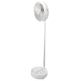 Folding Telescopic Fan 4 Speed USB Charging Remote Control Portable Desktop Floor Fan with Light for V1294-YM0715-3113220109911