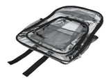 Transparent Backpack Waterproof PVC Storage Bag Student School Bag for Outdoor Travel V1294-YM0714-3117210143611