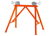 Pipe Stand with Roller Head 2500 LBS Load for 2-36 inches Pipes 45 Steel V952-ZXGDZCZJ35YCQ3B2SV0