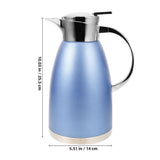 Double Walled Thermal Carafe 1.8l Stainless Steel Insulated Jug V1366-AZ2-W-18788