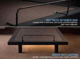 Therapedic Motion Adjustable King Single Bed Base with Wireless Remote ADJ-BED-MOT-KS