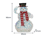 Christabelle 92cm Snowman Christmas Light Up Display Animated LED Outdoor Indoor Xmas Yard Lawn 112_SHE210