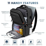 Waterproof Insulated Cooler Backpack Black V728-LP1005008660472002