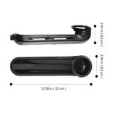 6-Piece Billiards Accessories Set with Snooker Track, Black Rectangular Indoor Pool Table Sports V1369-AZ3-W-20767