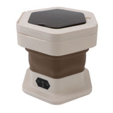 Mini Foldable Washer Wash and Spin Combo Ultra Cleaning Portable Travel Washer for Baby Clothes V1294-YM0901-3113240229212