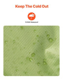 VEVOR Camping Blanket 2 m x 1.5 m Wearable Warm Stadium Blanket Army Green V952-LYTJZKKCDDLY0746MV0