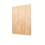 NNETM Wooden Folding Table with Creative Hanging Design V728-EV99469