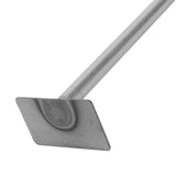 Backyard Compost Aerator, Plated Silver Stainless Steel, Easy Manual Operation V1192-AZ-W-28341
