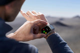 Smart Watch 1.85-Inch Fitness Watch with Heart Rate Noninvasive Blood Sugar Monitor HRV Detection V1263-JX-7654