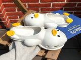 Cartoon Duck Slippers Women Summer Indoor Outdoor PVC Cute Sandals Birthday Gift for Beach Party V1294-YM0717-3117220193013