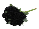 50pcs Artificial Roses Realistic Real Looking Long Stem Fake Roses for DIY Wedding Bouquets V1294-YM0901-3115240075713