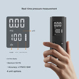 Mini Portable Electric Air Pump - 100 PSI, Digital Display, 50s Fast Inflation, USB V888-ELOSUNG35737