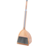 Kids Dustpan Set Soft Fur Plastic Small Broom Dustpan for Baby Kids Toys Kindergarten Red V1294-YM0716-3117220141611