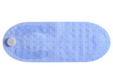 Foot Scrubber Shower Mat with Pumice Feet Scrub Stone, 32"X16" Oval Bathtub Mat with Antislip V1370-AZ4-06875