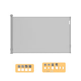 BoPeep Retractable Baby Safety Gates 300cm Grey 300 cm KD1134-300-GY
