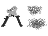 Punch Plier Belt Leather Manual Portable Hole Puncher Kit with Eyelet Buckles for Tent Awning V1294-YM0715-3114220053311